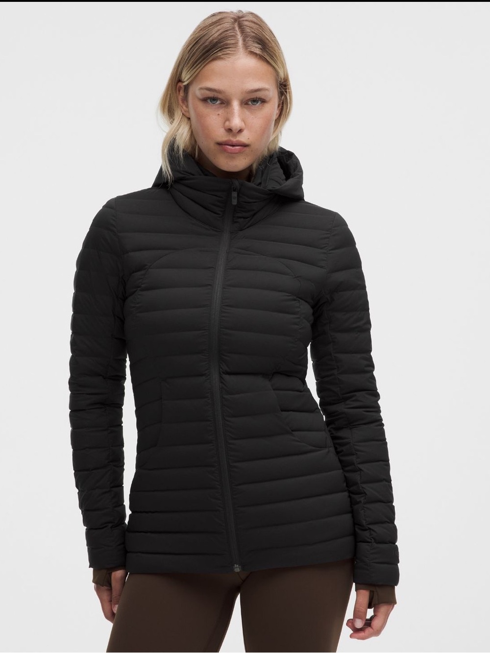 Lululemon Pack It Down Jacket - Black - Size 6